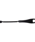 Westmark Crinkle Cutter Garnetta side view, black plastic handle, 8.5 x 2.7 x 2 in
