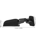 Hidden Cabinet Door Hinge With Silent Damping And Soft Close Premium Kitchen Hinge Set with dimensions indicated