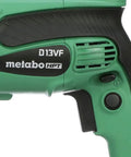 Close-up of handle and trigger of One-Half Inch Corded Drill With Nine Amp Motor Built To Last Variable Speed Trigger 0 To 850 RPM