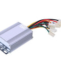 Beefy 500W Brushed Motor Controller For 36V Electric Bikes With Aluminum Alloy Housing And Heat Dissipation Grooves