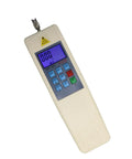 Digital Force Gauge Push And Pull Tester Pro Grade Rechargeable Dynamometer With LCD Display Data Output 2N Max Load 0.001N Precision 5 Modes 3 Units Newton Kilogram Pound 6 Digit Readout For Precise Calibration And Testing, handheld view