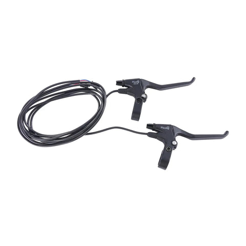 High Power 2000W 48V Electric Bike Conversion Kit brake levers and cables for rear wheel hub motor