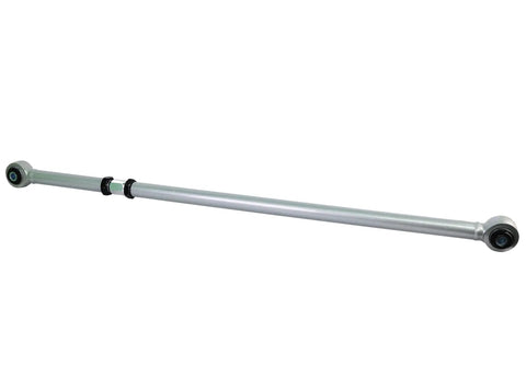 KPR068 Panhard Rod For Adjustable Suspension DOM steel tube with forged ends and bushings, shown in full length