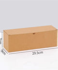 29.5x9x7 cm box from 20 Pack One Size Folding Corrugated Cardboard Mailing Boxes For Biz Shipping And Gift Packaging Kraft Paper