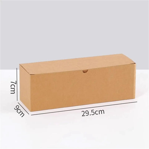29.5x9x7 cm box from 20 Pack One Size Folding Corrugated Cardboard Mailing Boxes For Biz Shipping And Gift Packaging Kraft Paper