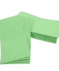 60 Pack Green Kraft Paper Coin Envelopes Self Seal With Double Adhesive Vintage Style Envelopes stacked and fanned out