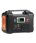 Portable AC Power Station With Fast Charging Ports, compact design with multiple outlets ideal for camping and emergency use.