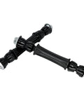 Front Sway Bar Links For Chevy Silverado 1500 Heavy Duty Stabilizer Links Kit To Boost Handling, Stability, And Smooth Ride For Daily Driver And Light Towing black metal pair
