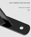 Close-up of Tough As Nails Corner Brackets For Floating Shelves, showing high-temperature welding and stability features.