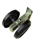 Hidden Recessed Cup Cabinet Locks And Drawer Handles, 304 Stainless Steel, Black Finish, Keyless Locker Hardware, Angle View
