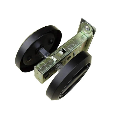 Hidden Recessed Cup Cabinet Locks And Drawer Handles, 304 Stainless Steel, Black Finish, Keyless Locker Hardware, Angle View