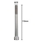 Dead Nuts Reliable M10 X 110mm Hex Socket Head Cap Screws Bolt Kit With 10 Pack A2-70 Stainless Steel, shown individually.