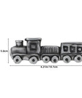 Black Brushed Zinc Alloy Train Cabinet Knobs For Bedroom Furniture Set Of 2 Durable And Rad Drawer Pulls Wardrobe Door Handles.