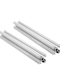 Grab These 2pcs Heavy Duty Aluminum Profile Extrusions For Your Next Build! European Linear Rail T Slot Design, 1000mm long.