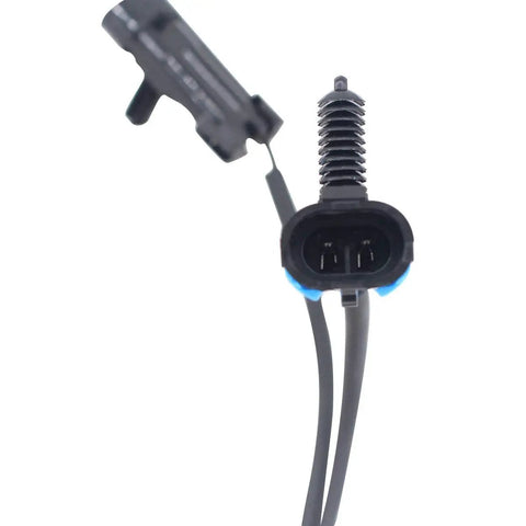 Close-up view of Heavy Duty Abs Wheel Speed Sensor Set connector for Chevy Astro Tahoe Avalanche Suburban 1500 2500 Express K1500.