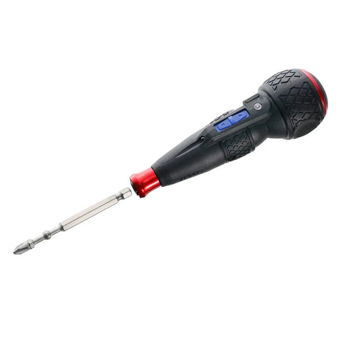 Two Way USB Powered And Manual Screwdriver With Interchangeable Quarter Inch Hex Bits And Double Ended Bits, High Torque For Precision Assembly