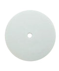 Top view of a single 1-inch nail-on swivel furniture glide with low friction base for smooth moves and rug protection on carpets.