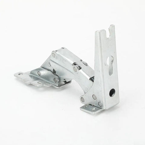 Integrated Fridge Door Hinge Set for Left and Right Doors, Hettich 5.0 41.5 Type, heavy duty silver finish, robust construction