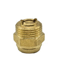 Air Compressor Cold Start Valve 3/8 Inch NPT Brass Bleeds Head Air At Startup To Cut Torque Closes At 25 PSI 2.5 SCFM Flow