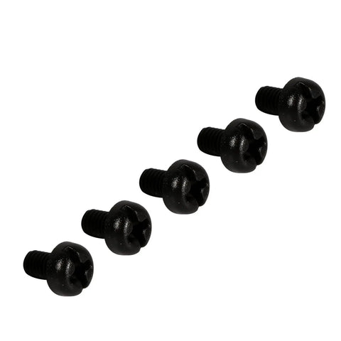 100 Piece Nylon Hex Spacers Kit M2 M3 M4 With Male And Female Screws Nuts Round Head Plastic Fasteners For DIY Electronics And Furniture Assembly In Black White Assorted Sizes, black screws
