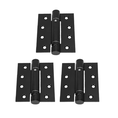 Heavy Duty 4 Inch Ball Bearing Door Hinges Built To Last Tough As Nails Stainless Steel Concealed Hinges With Square Corner 304 Matte Black Finish