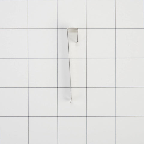 W10905734 Range Hood Charcoal Filter Kit Replacement showing metal clip on white grid background