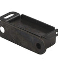 Side view of Magnetic Cabinet Door Catch Set Of 2 With 10 Lb Pull Oil Rubbed Bronze Finish 1.8 X 0.6 X 0.5 Inch Latches