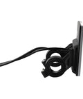 Side view of M5 LCD Display for E-Bikes and Electric Scooters with 5 Pin Interface, attached to durable ABS shell with steel frame.