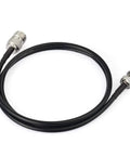 UHF Female SO239 To BNC Male Adapter Cable Pro Grade For 50 Ohm RG58 Coax, 3 Feet coiled for handheld radios
