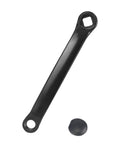 Beefy 170mm Left Steel Crank Arm For Bikes With Diamond Hole Replacement Part Black Durable Construction