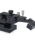 3-Axis Manual Linear Stage With Magnetic Base, Precision Triaxial Probe Table, 5 Micron Accuracy, Independent X Y Z Adjustments