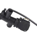 XPQ-6C2 Washer Drain Pump Motor Replacement Kit for Front Load Laundry, black plastic drainage valve with hose and connector