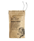 Water Soluble Graphite Powder 100g Gray Bag For Artists Pro Grade Wet Or Dry Sketching And Washable Shading Portable Pouch