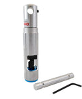 Blue CST 625 Combo Coring And Stripping Tool For Pros Electricians And Installers Ultra Portable Cable Cutter with tool accessories