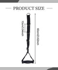 Beast Mode Heavy Duty Exercise Handle For Weight Lifting And Home Gym Workouts 60 Cm Length Versatile Resistance Band Handle
