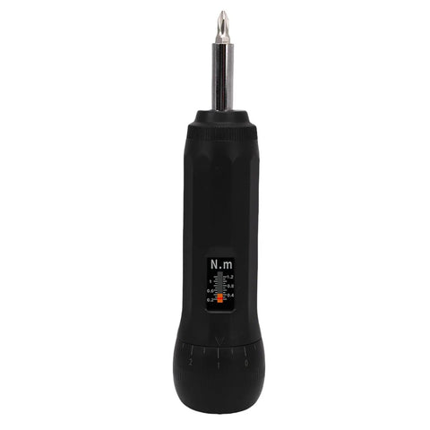 Presets Torque Wrench With S2 Bit Set 0.2 To 1.2 Nm Range And Accurate Torsion Control for precise fastening, featuring adjustable torque.