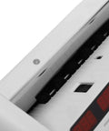 Close-up of Portable Rechargeable Cash Counting Machine With UV And MG Counterfeit Detection Multi Currency And Tickets Support Fast 800 Bills