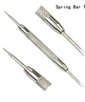 Watch Band Link Removal Kit For Metal And Stainless Steel Bands Pro Grade Tool with spring bar tool