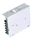 Beefy 35 Watt 24 Volt Switching Power Supply With Hella Efficient Universal 85 To 264 Vac Input Super Sleek Metal Cover for industrial use.