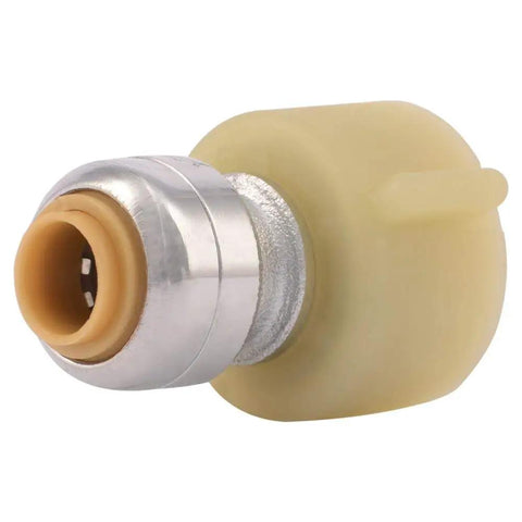 Toilet Connection Kit With Angle Stop And Push To Connect Brass Fittings For PEX Copper CPVC PERT Includes Stop Valve PEX Pipe Toilet Connector And Disconnect Clips For No Fuss Install In Tight Spaces