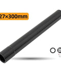 Tough As Nails Deep Socket Extension Featuring Rock Solid 27mm Head With Half Inch Drive For Electric Wrenches Pro Grade High Carbon Steel Build, 300mm length.