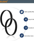 Replacement Vacuum Belts Heavy Duty For Elite Rewind Plus Upright Vacuums UH71003 UH71009 UH71011 Pack Of 2
