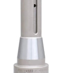 Indexable end mill with R8 shank, 2 in diameter, 6-1/8 in overall length, five APKT1604 carbide inserts