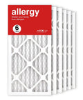 MERV 11 Pleated Air Filter 10x20x1 For HVAC Systems Traps Dust Pollen Pet Dander Allergies, Allergy Relief, 6 Pack Made In USA