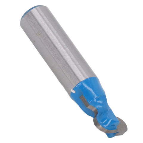 Premium Tungsten Carbide Woodworking Router Bit Trim For Mortising Grooving 1/2 Inch Shank, detailed close-up view of the bit.