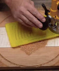 Previous Generation Circle Guide For Compact Plunge Base Routers, 268 Circles From 1.5 Inch To 18 3/16 Inch, CNC Machined Pivot Hole, in use