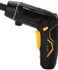 Heavy Duty Brushless Cordless Drill With Hella Powerful Torque For Wood And Metal Includes Full 47 Piece Accessory Set side view ergonomic design