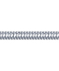 3/8 Inch By 25 Foot Flexible Aluminum Conduit Silver For Electrical Wiring, Metal Raceway To Protect Power And Lighting Cables