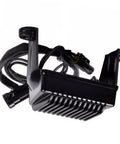 High Efficiency Motorcycle Voltage Rectifier And Regulator For Touring Bikes 2004 2005 with cables and connectors, black