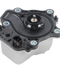 Heavy Duty Premium Electric Water Pump Runs Slick Across Honda Accord 2014 To 2017 And Lexus CT200H 2011 To 2017 top view with connectors.